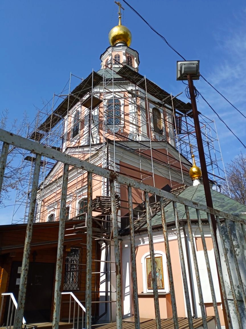 Прогулки по Москве. Храм Спаса Преображения на Болвановке.0