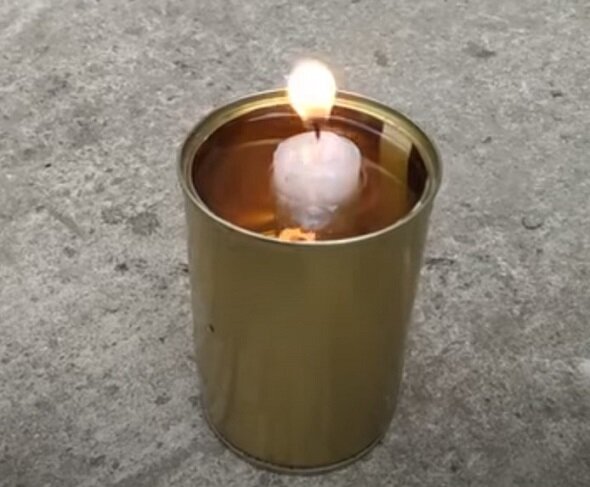 Как сделать свечу-обогреватель за 5 минут: пошаговая инструкция (видео)