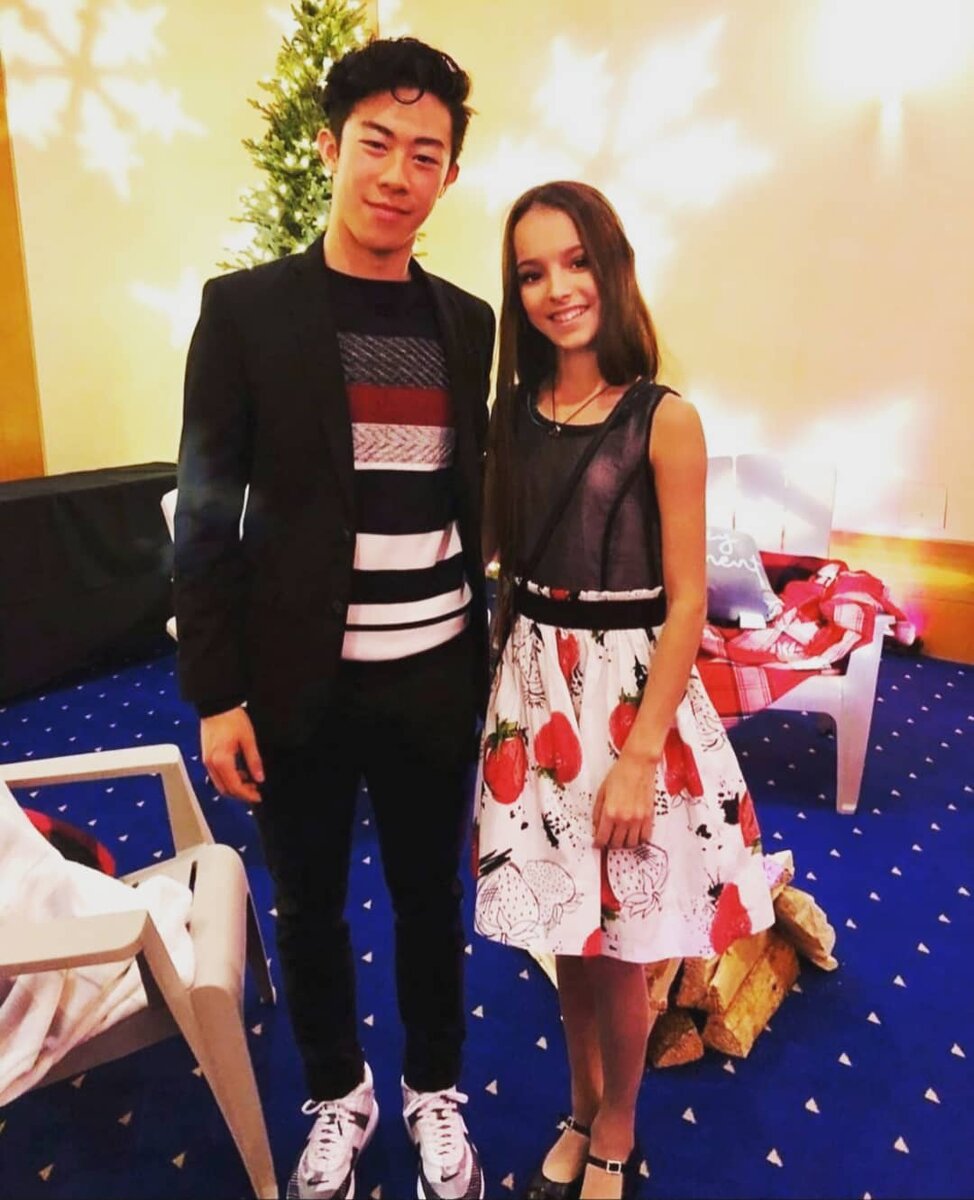 Нейтан Чен и Анна Щербакова