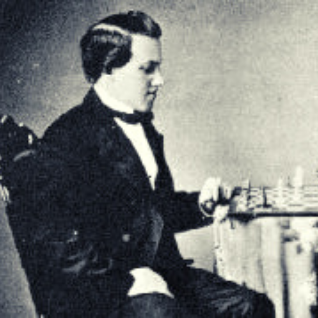 Пол Морфи в 1855 году