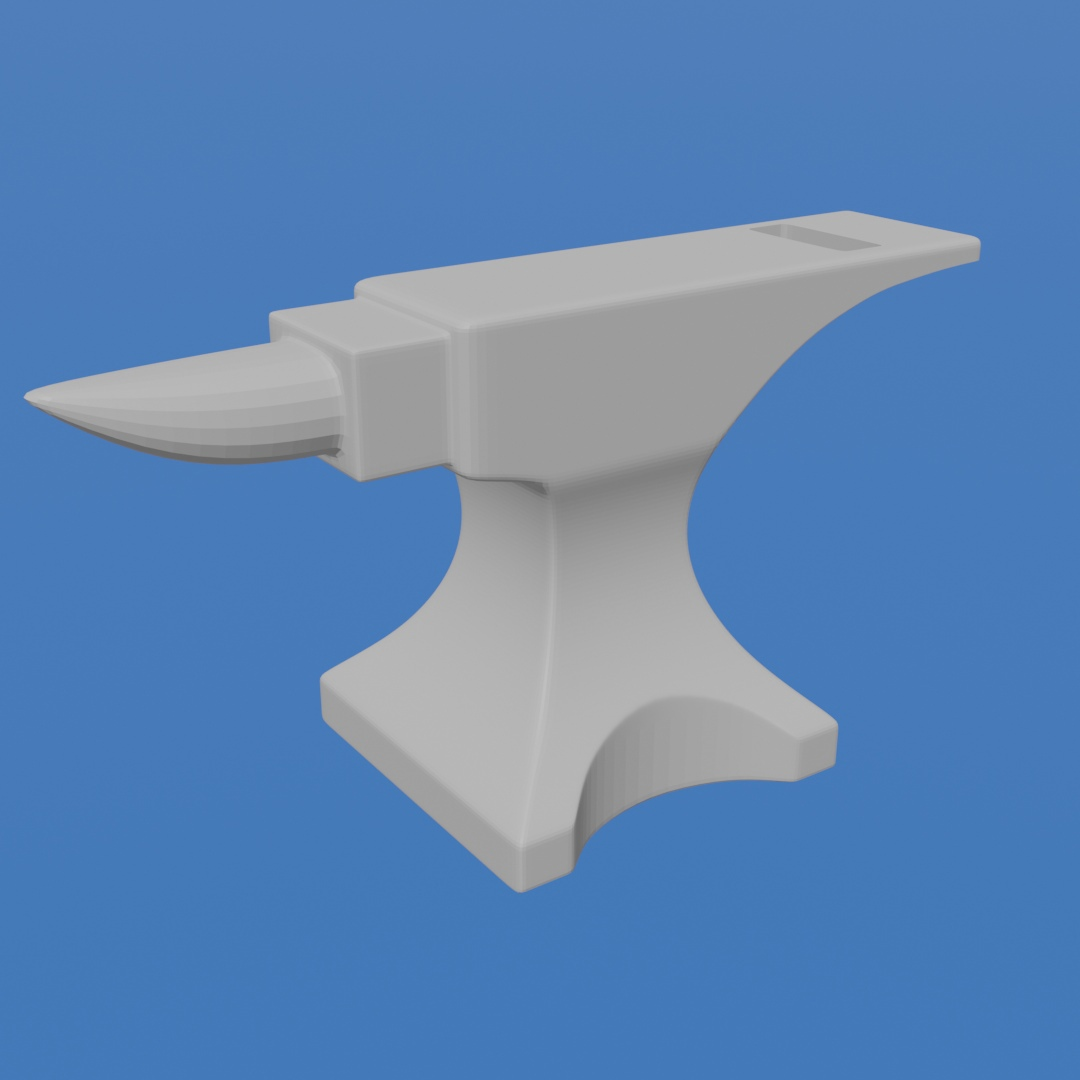 Недоделанная наковальня)