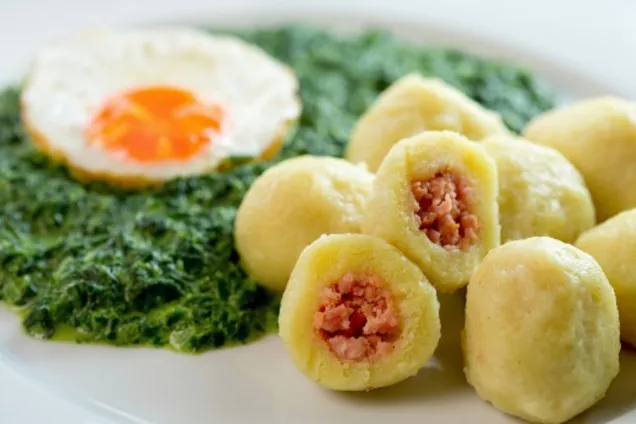 Картофельные кнедлики 