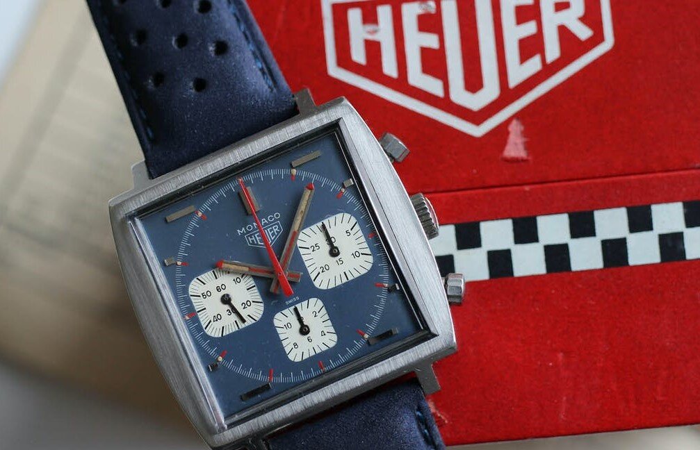 Герой сегодняшней публикации - оригинальные винтажные Heuer Monaco, уникальные квадратные часы