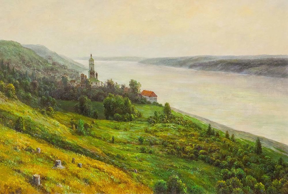 И.И. Левитан, Вечер. Золотой Плёс, 1889 г., Третьяковская галерея