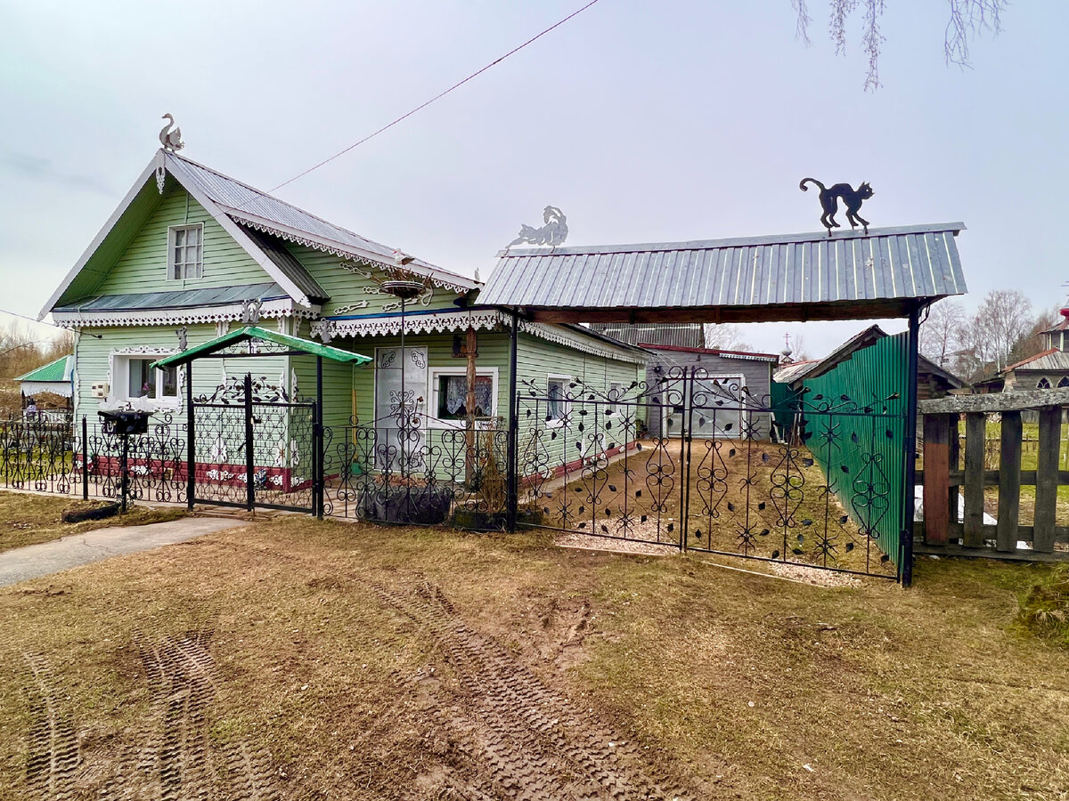 Дом кузнец и кузница, которую тоже посещают туристы 