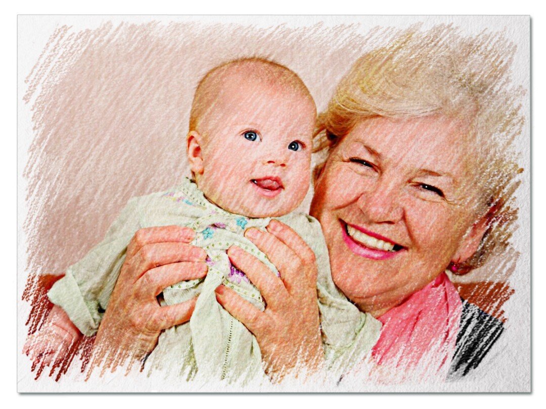 Вот. Можешь немного понянчить. Своих же у тебя пока нет...