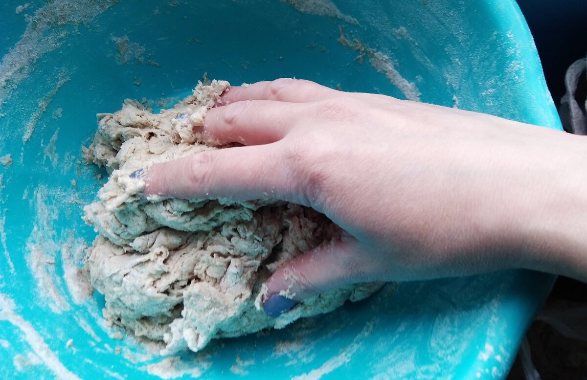 Смешиваю ингредиенты теста