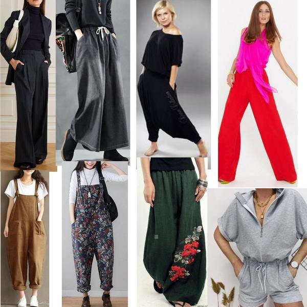 Модели летних брюк по выкройкам