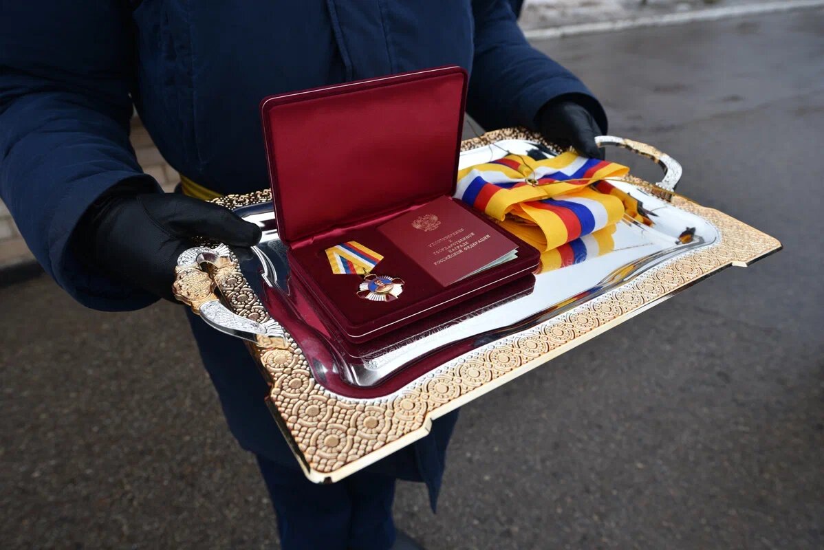 Орден Жукова вручён по Указу Верховного Главнокомандующего в 2018 г.