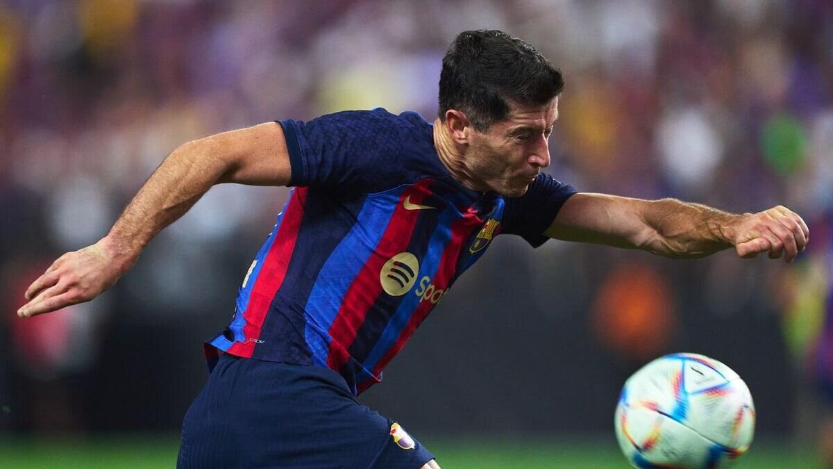    Роберт Левандовский© пресс-служба клуба "Барселона"