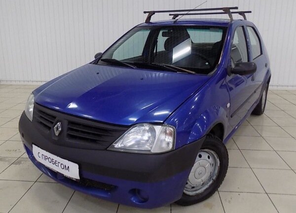 Логан 2007 года за 190 000 руб. 1.6 84 л.с., пробег — 93000 км. 