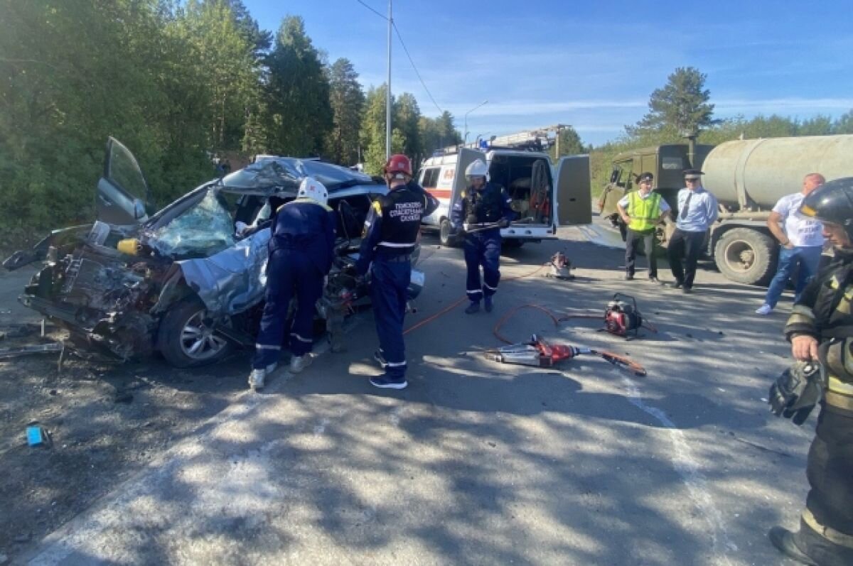    Водитель Hyundai погиб в ДТП с «КАМАЗом» в Нижнем Тагиле