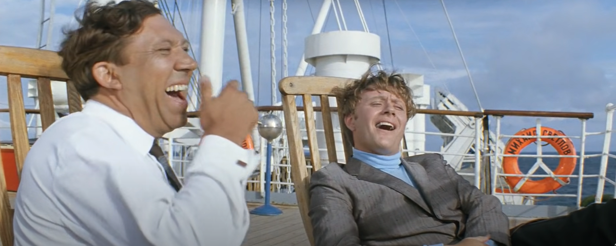 Им бы Дзен-понедельник взять да отменить! Вот смотришь на всё это шоу - понимаешь, что сия мысль очень даже здравая (C) Мосфильм