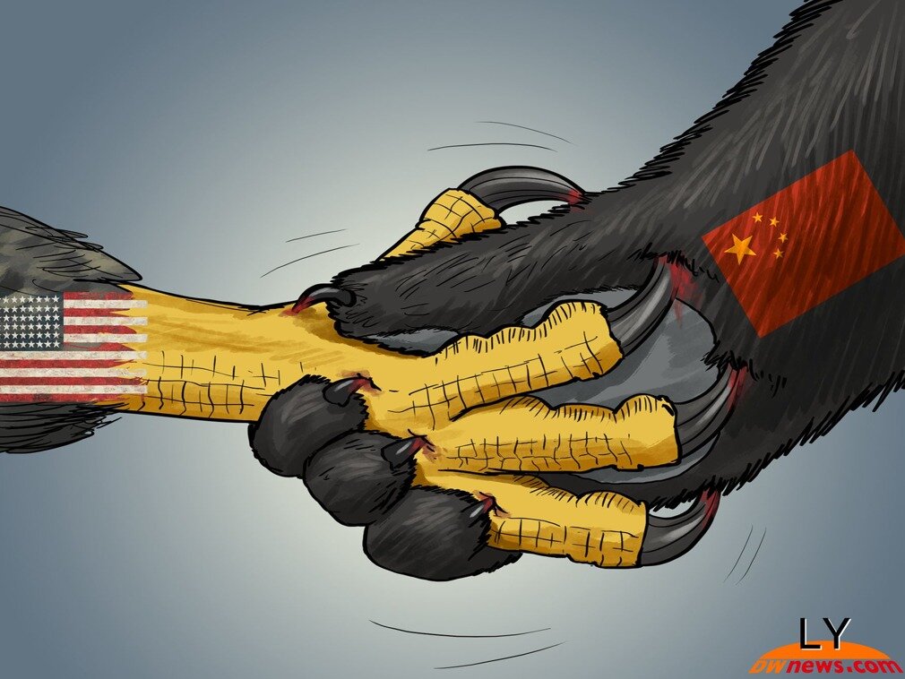 Бомбическая картинка с крайне неоднозначного сайта китайских новостей, который даже не пытается быть объективным: http://news.dwnews.com/global/news/2017-11-02/60021198.html 