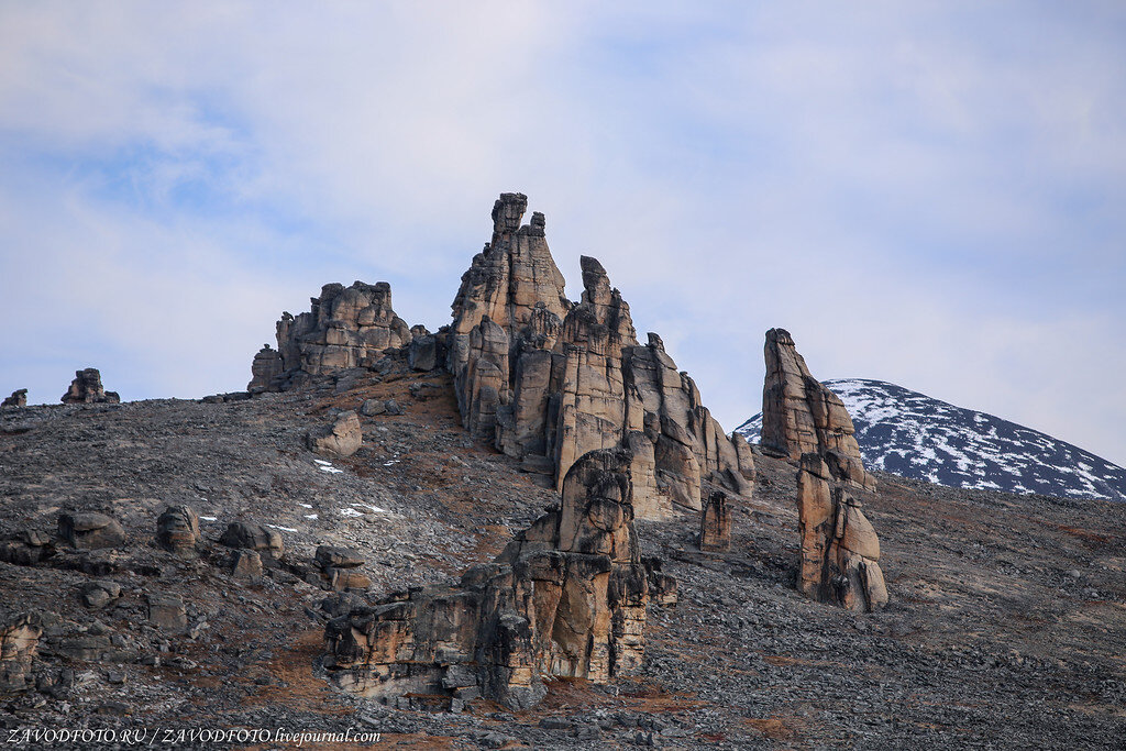 Месторождение кекура чукотка фото