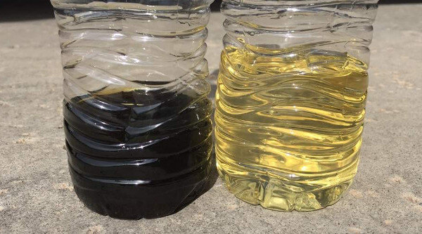 Старая и новая тормозные жидкости