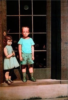 На фото самая страшная картина в мире