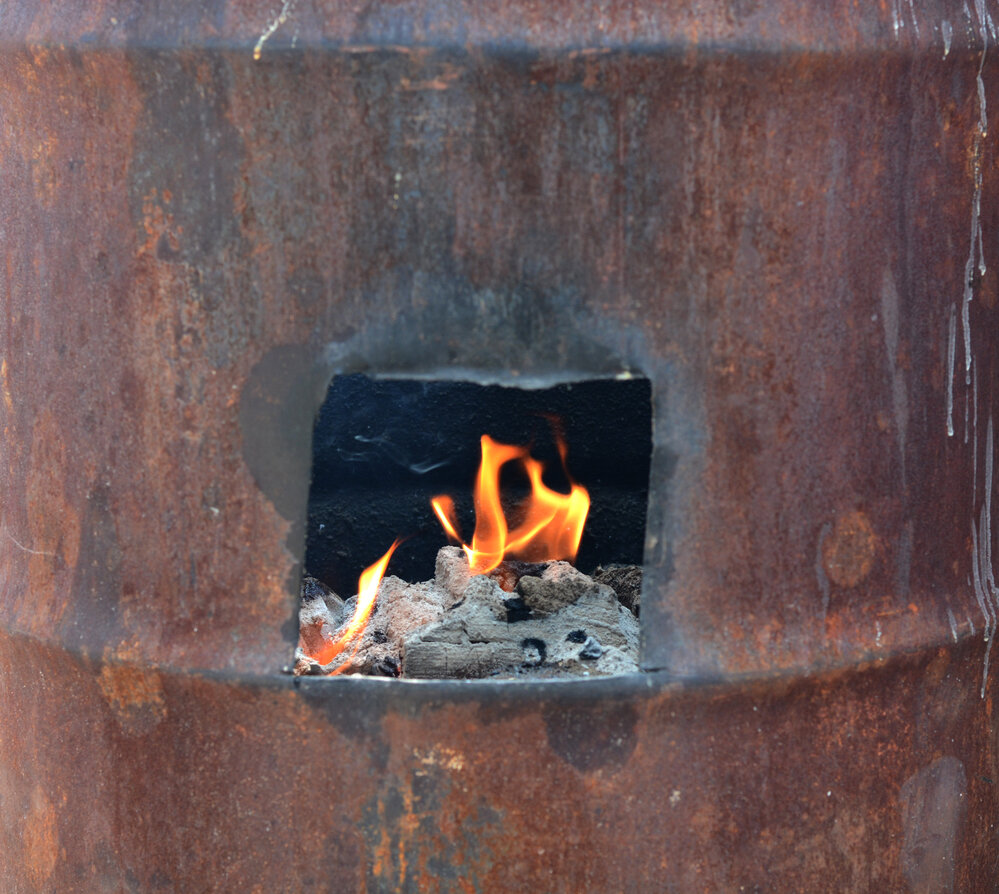 2 идеи как сделать печь для сжигания мусора