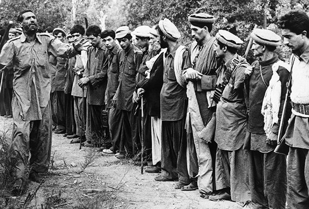 Отряд моджахедов в афганской провинции Кунар