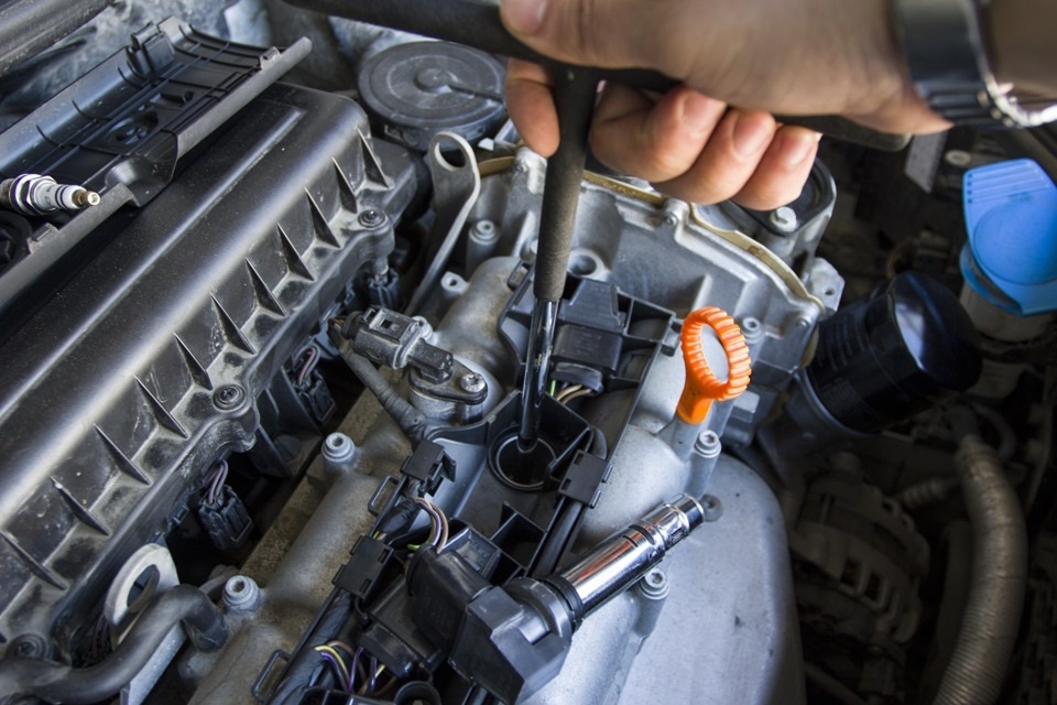 Замена свечей зажигания