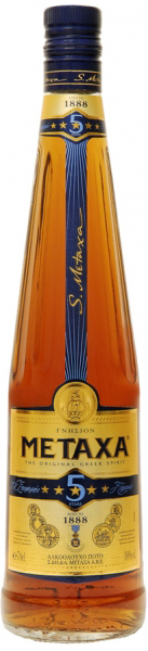 Бренди Метакса 5* 730 руб.