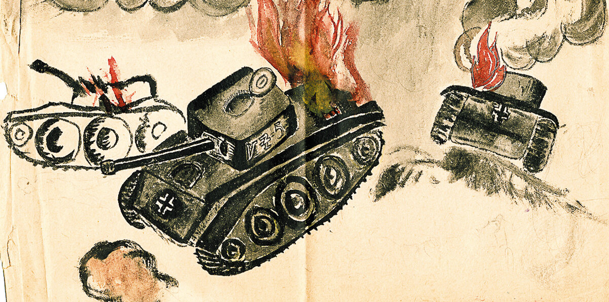 Так в эвакуации отозвалось эхо о подвиге панфиловцев