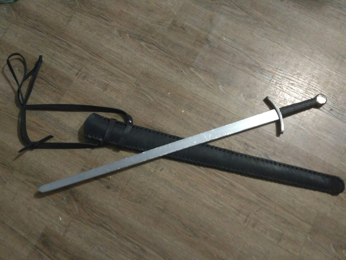 Меч из дюраля. Тренировочный вариант (без долов)