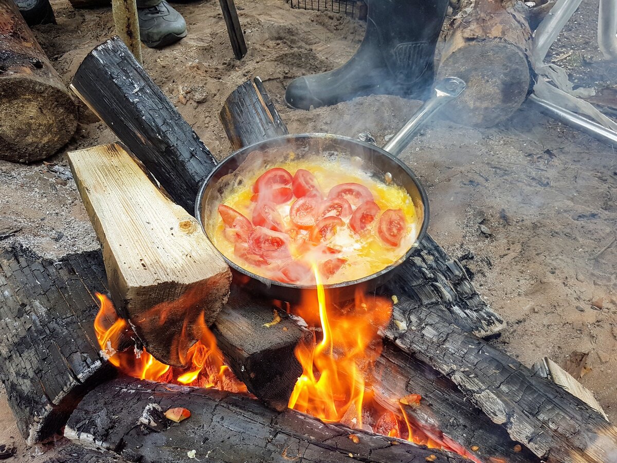 Посуда для готовки на костре