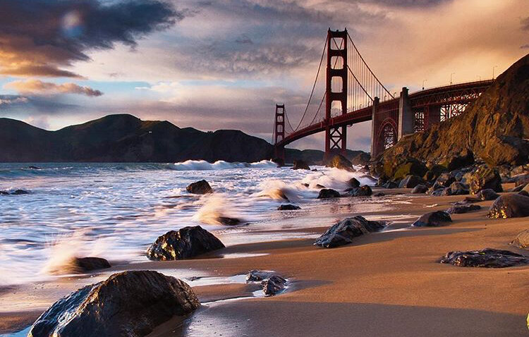 Marshall's beach, SF, California