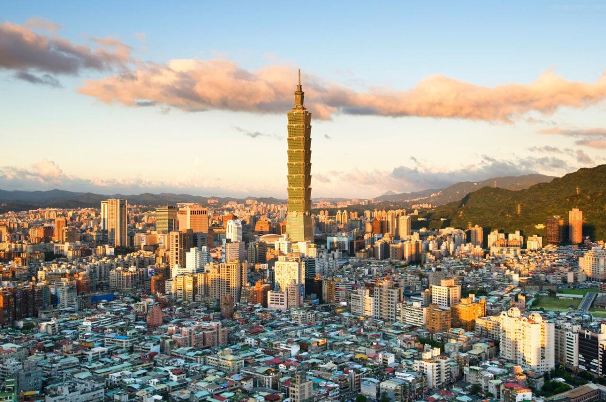 Тайбэй столица развитого региона Тайвань 
