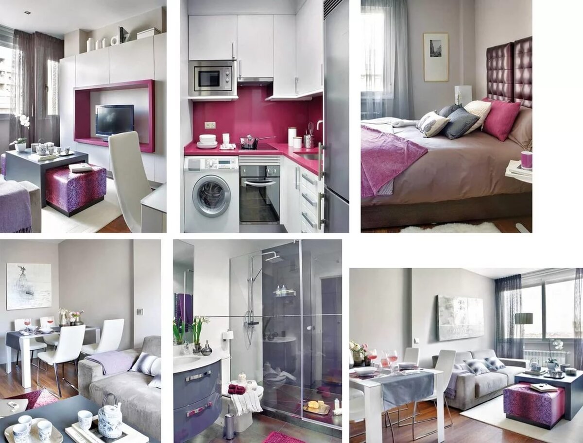 Дизайн интерьера маленькой квартиры: примеры и фото