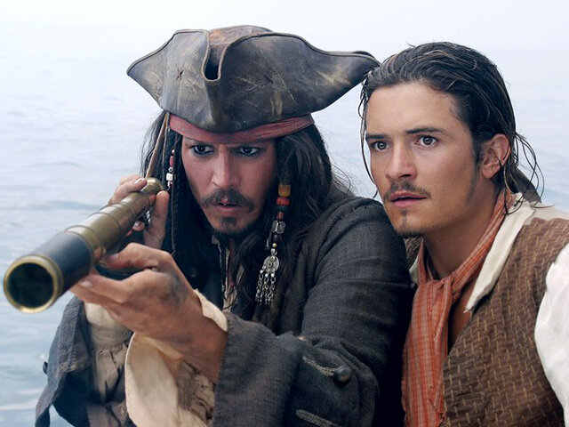 Капитан Джек Воробей и Уилл Тернер