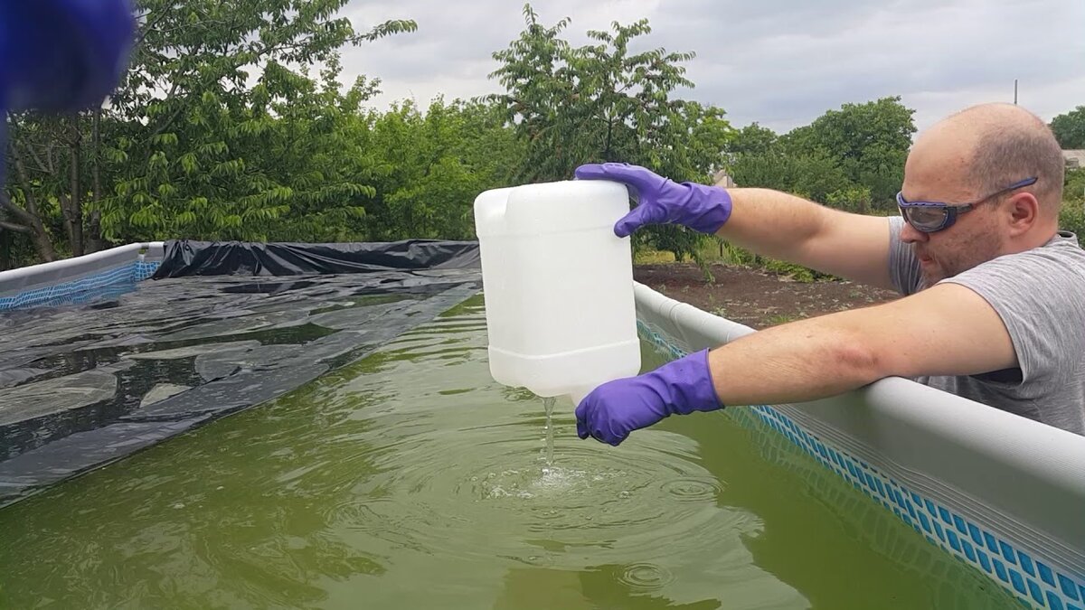 Можно обеззараживать воду перекисью водорода