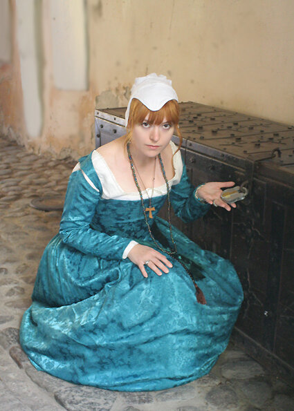 Тогда еще моей точкой безумия была тюдоровская Англия, а не ренессансная Шотландия, и я писала совсем другой роман... Фото Лады Лансковой, Таллинн, 2009