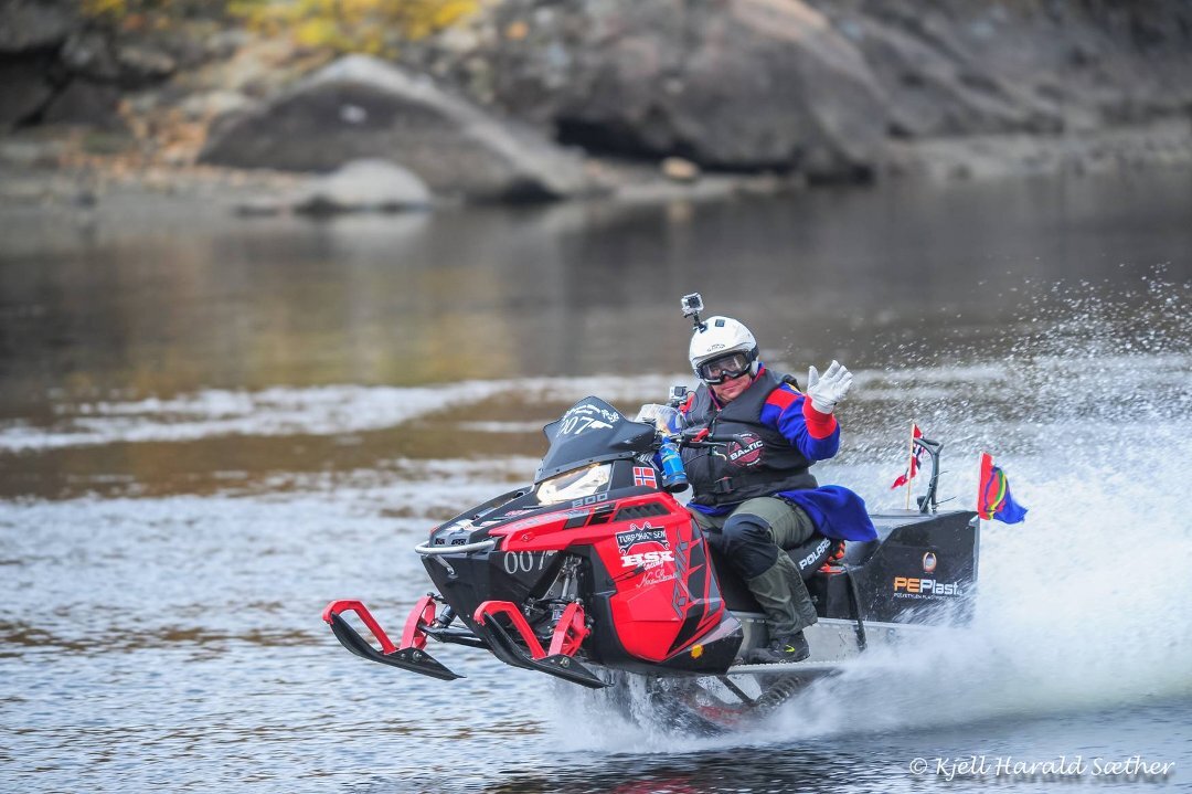 Morten Blien on Polaris 800 RMK