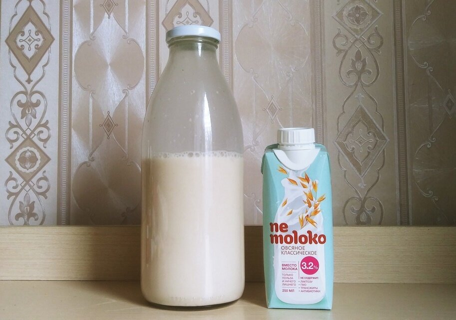 Домашнее овсяное молоко и Не молоко