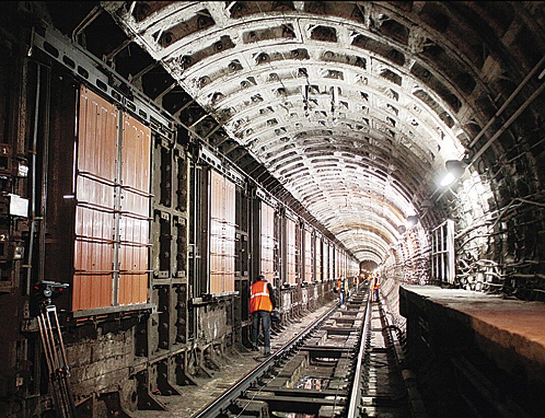Метро спб тоннелей