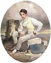 Александр Павлович Брюллов (1798-1877). Автопортрет