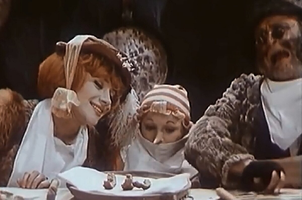 Кадр из фильма "Приключения Буратино" 1976 г.