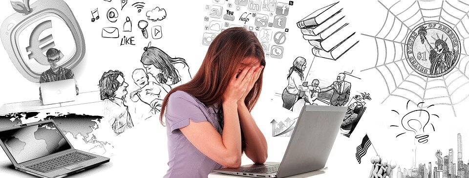 https://pixabay.com/illustrations/woman-burnout-multitasking-face-1733891/