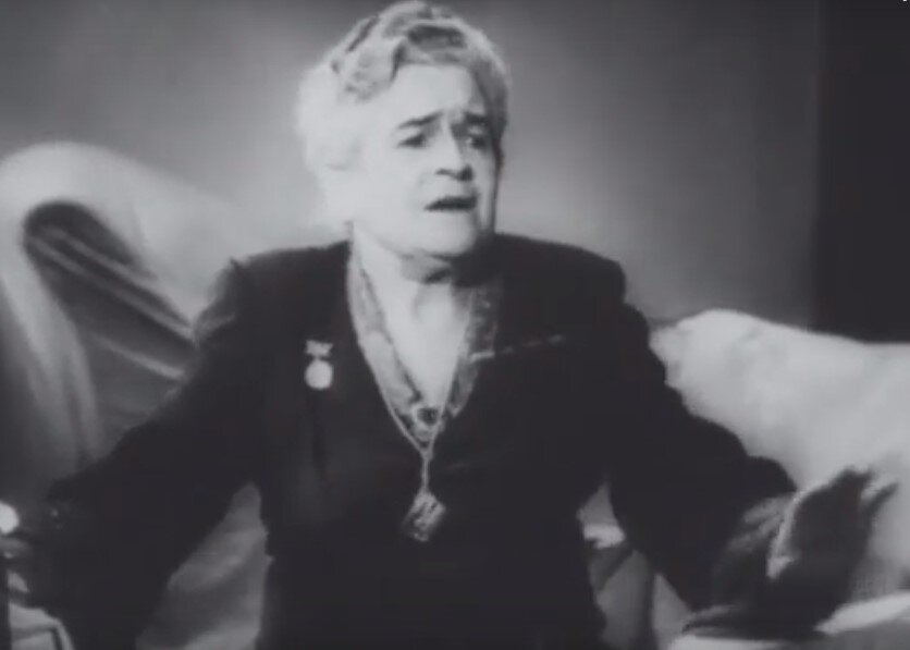 Ольга Леонардовна Книппер-Чехова, 40-е годы.