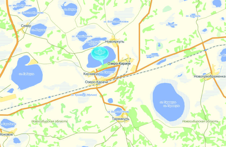 Маршрут омск озеро. Озеро Карачинское Новосибирская область на карте. Санаторий озеро Карачи на карте.