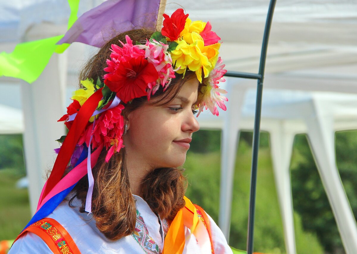 Гостья Фестиваля «Русская Тоскания», Нижегородская область. Фото автора.