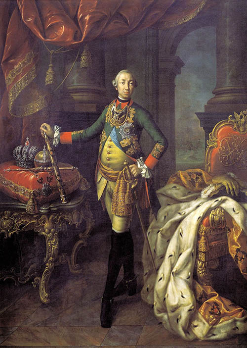 Антропов А.П. Портрет императора Петра III. 1762.