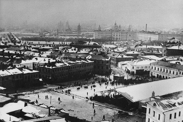 Хитровская площадь в конце XIX века