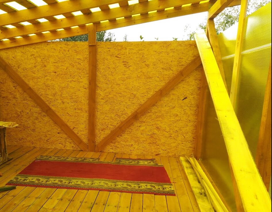 Мой сарайчик для дров