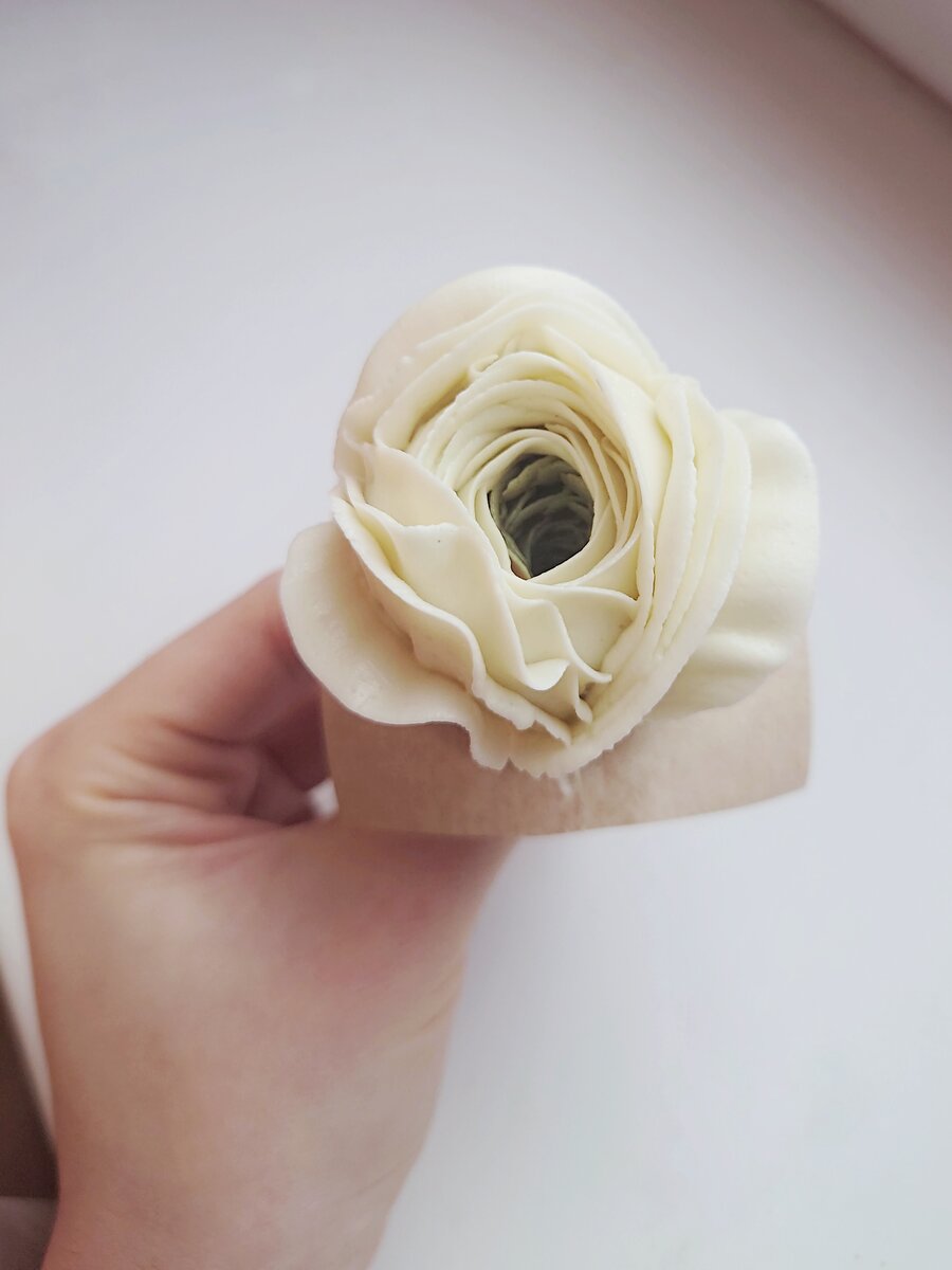 Ранункулюс сделан насадками 104 и 124к