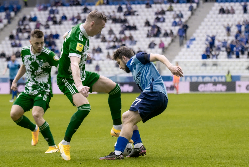 Кадр с матча Ротор-Ахмат, 1-1 по пенальти 4-2 