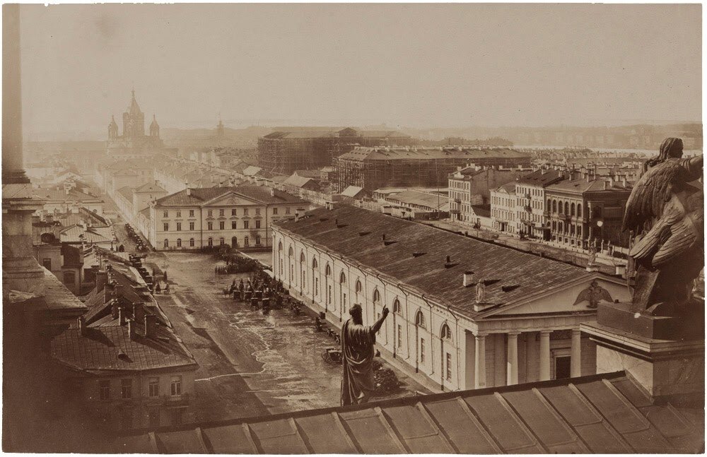 Фото старого санкт петербурга с новыми