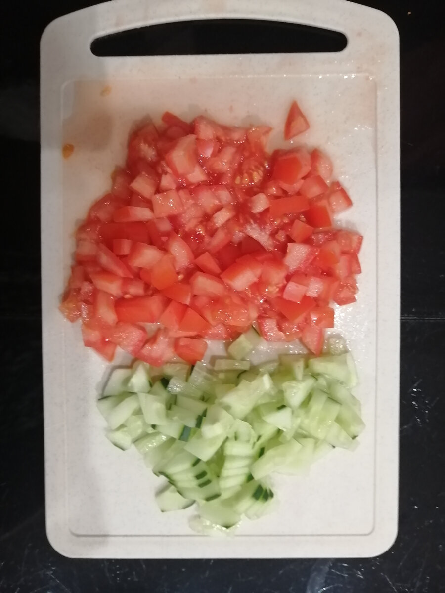 Огурчик с помидором